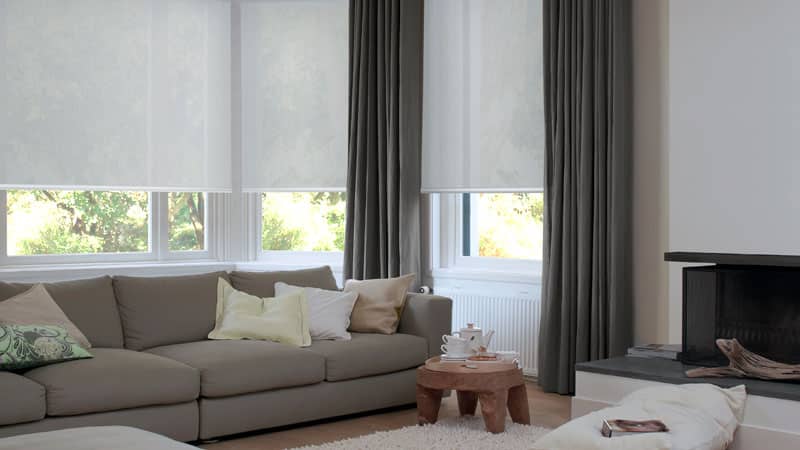 Roller Blinds for French Doors