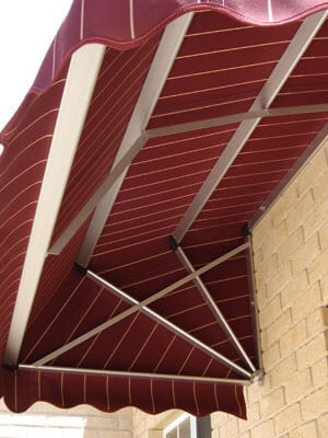 are awnings waterproof?